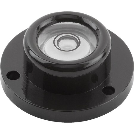 Kipp Round Spirit Level With Holder D1=20 H=11 Pmma, Comp:Acrylic Glass, D=30, E40' Sensitivity 40' K1153.201140